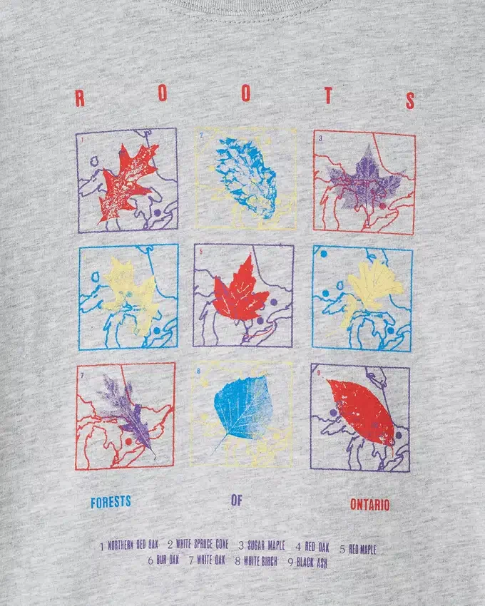 Kids Little Leaves T-Shirt Kids Little Leaves T-Shirt