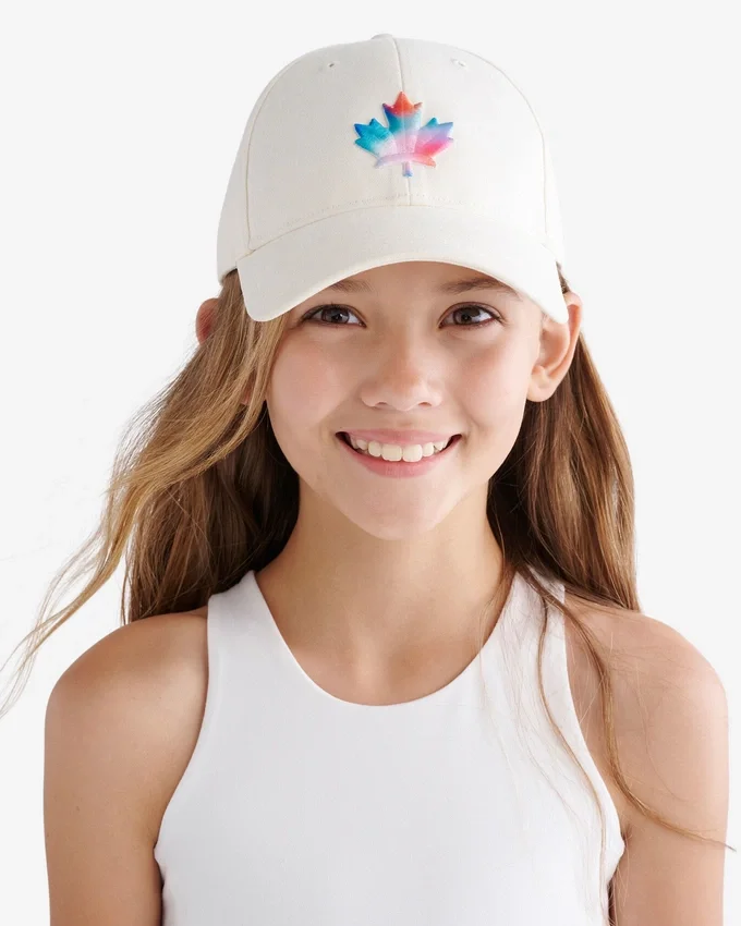 Kids Modern Leaf Baseball Cap Kids Modern Leaf Baseball Cap