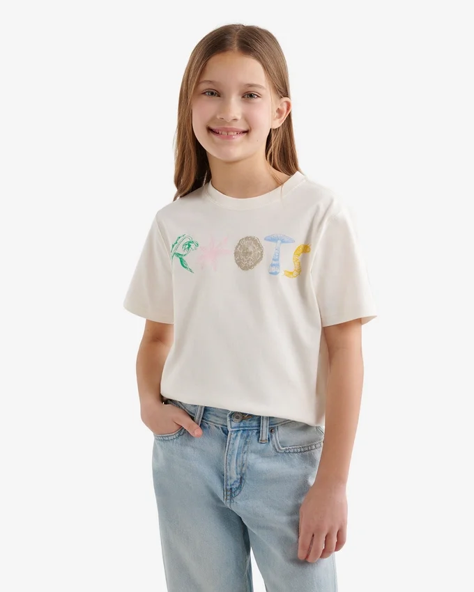 Kids Nature Stamps T-Shirt Kids Nature Stamps T-Shirt