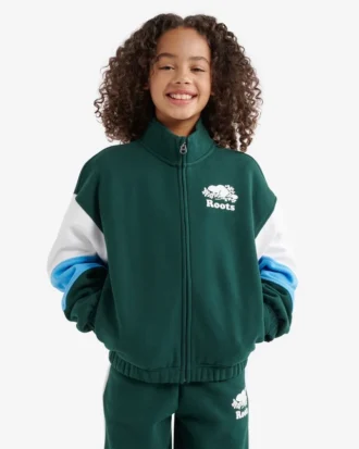 Kids Organic Cooper Colour Block Jacket Kids Organic Cooper Colour Block Jacket