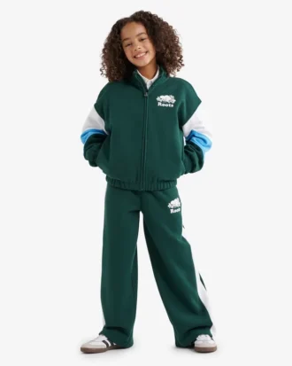 Kids Organic Cooper Colour Block Jacket Kids Organic Cooper Colour Block Jacket