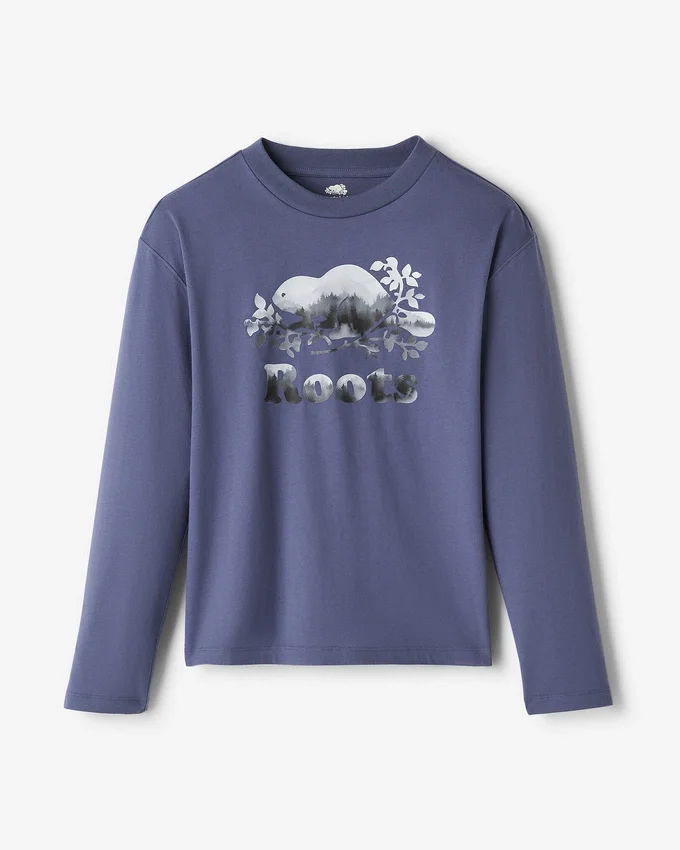 Kids Organic Cooper Watercolour T-Shirt Kids Organic Cooper Watercolour T-Shirt
