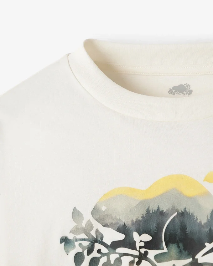 Kids Organic Cooper Watercolour T-Shirt Kids Organic Cooper Watercolour T-Shirt