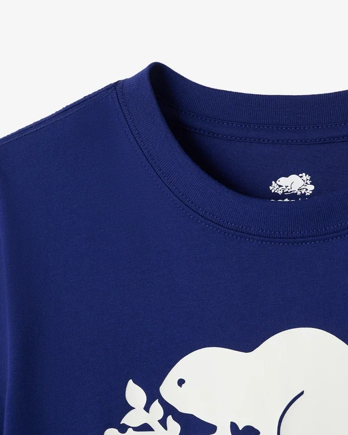 Kids Organic Original Cooper Beaver T-Shirt Kids Organic Original Cooper Beaver T-Shirt