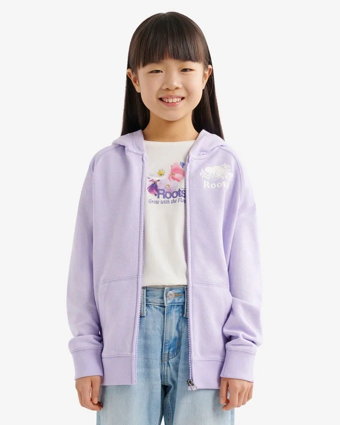 Kids Organic Original Terry Full Zip Hoodie Kids Organic Original Terry Full Zip Hoodie