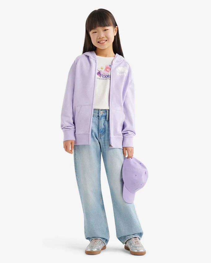 Kids Organic Original Terry Full Zip Hoodie Kids Organic Original Terry Full Zip Hoodie