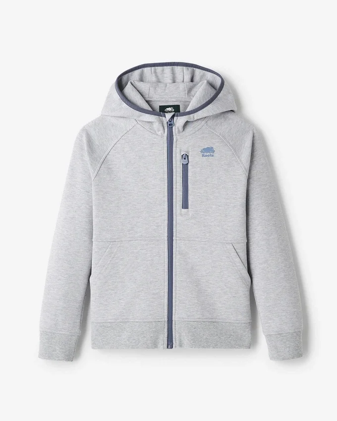 Kids Recover Interlock Full Zip Hoodie Kids Recover Interlock Full Zip Hoodie