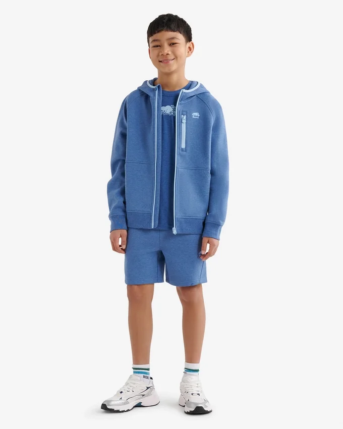 Kids Recover Interlock Full Zip Hoodie Kids Recover Interlock Full Zip Hoodie