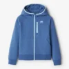 Kids Recover Interlock Full Zip Hoodie Kids Recover Interlock Full Zip Hoodie