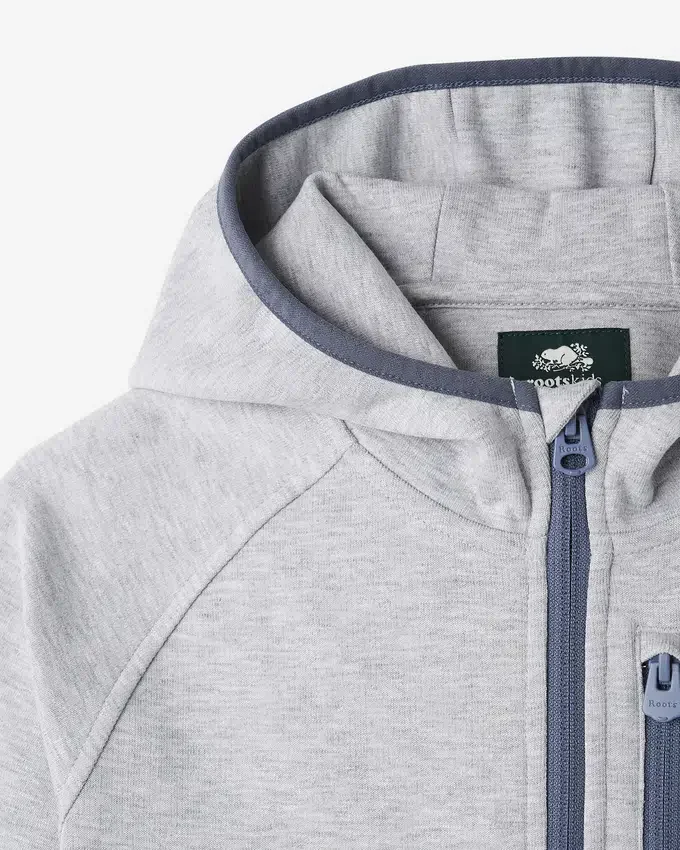 Kids Recover Interlock Full Zip Hoodie Kids Recover Interlock Full Zip Hoodie