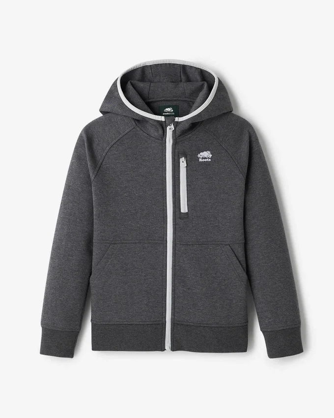 Kids Recover Interlock Full Zip Hoodie Kids Recover Interlock Full Zip Hoodie