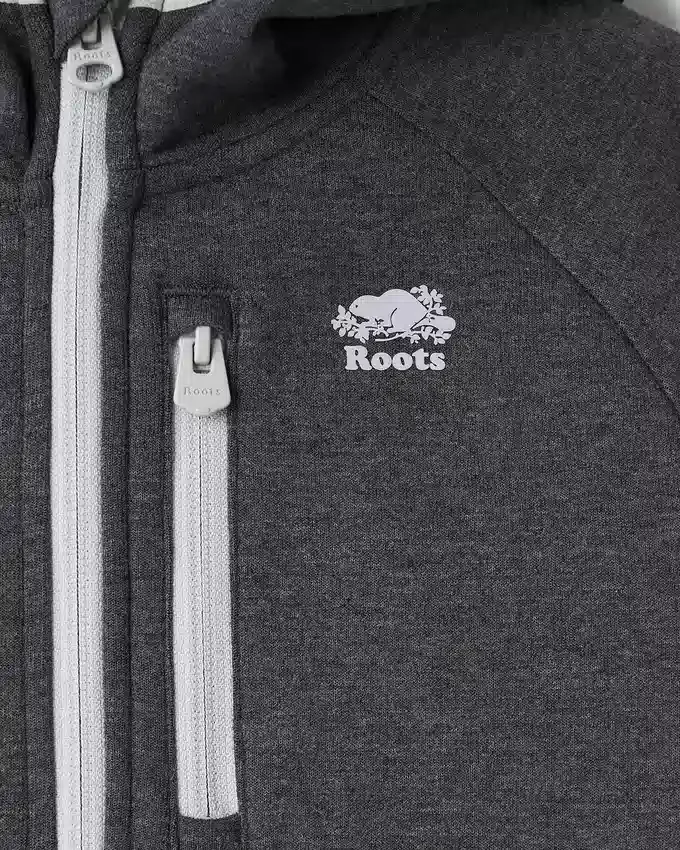 Kids Recover Interlock Full Zip Hoodie Kids Recover Interlock Full Zip Hoodie