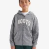 Kids Roots Applique Full Zip Hoodie Kids Roots Applique Full Zip Hoodie