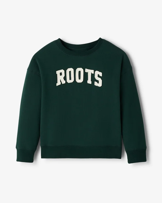 Kids Roots Applique Sweatshirt Kids Roots Applique Sweatshirt