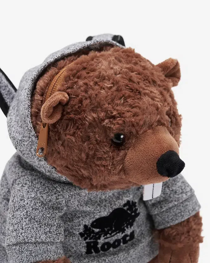 Kids Roots Beaver Stuffie Bag Kids Roots Beaver Stuffie Bag