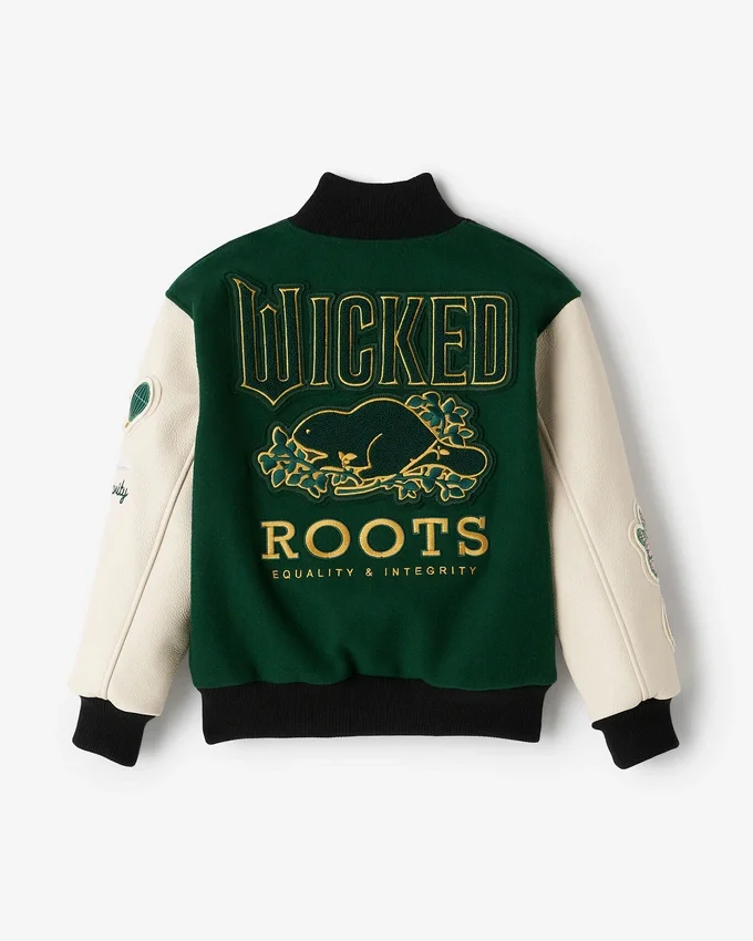Kids Roots X Wicked Varsity Jacket Kids Roots X Wicked Varsity Jacket