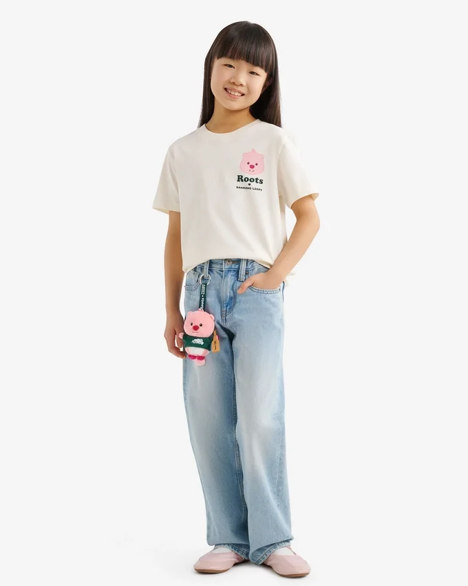 Kids Roots X Zanmang Loopy T-Shirt Kids Roots X Zanmang Loopy T-Shirt