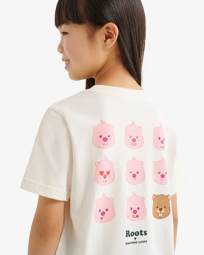 Kids Roots X Zanmang Loopy T-Shirt Kids Roots X Zanmang Loopy T-Shirt