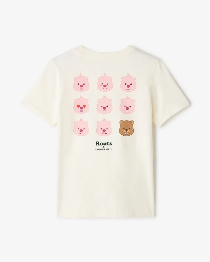 Kids Roots X Zanmang Loopy T-Shirt Kids Roots X Zanmang Loopy T-Shirt