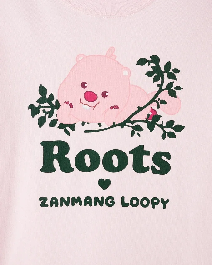 Kids Roots X Zanmang Loopy T-Shirt Kids Roots X Zanmang Loopy T-Shirt