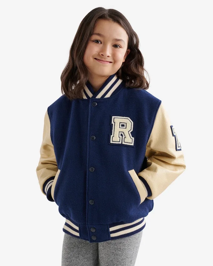 Kids Vintage Varsity Jacket 2.0 Kids Vintage Varsity Jacket 2.0