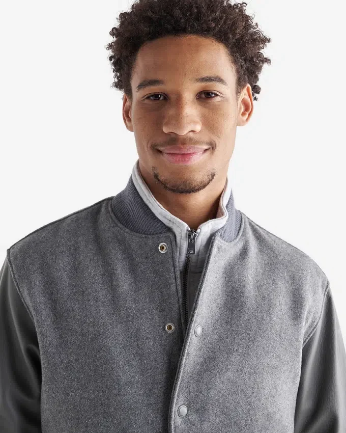 Mens Classic Varsity Jacket Mens Classic Varsity Jacket