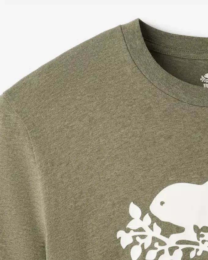 Mens Organic Cooper Beaver T-Shirt Mens Organic Cooper Beaver T-Shirt