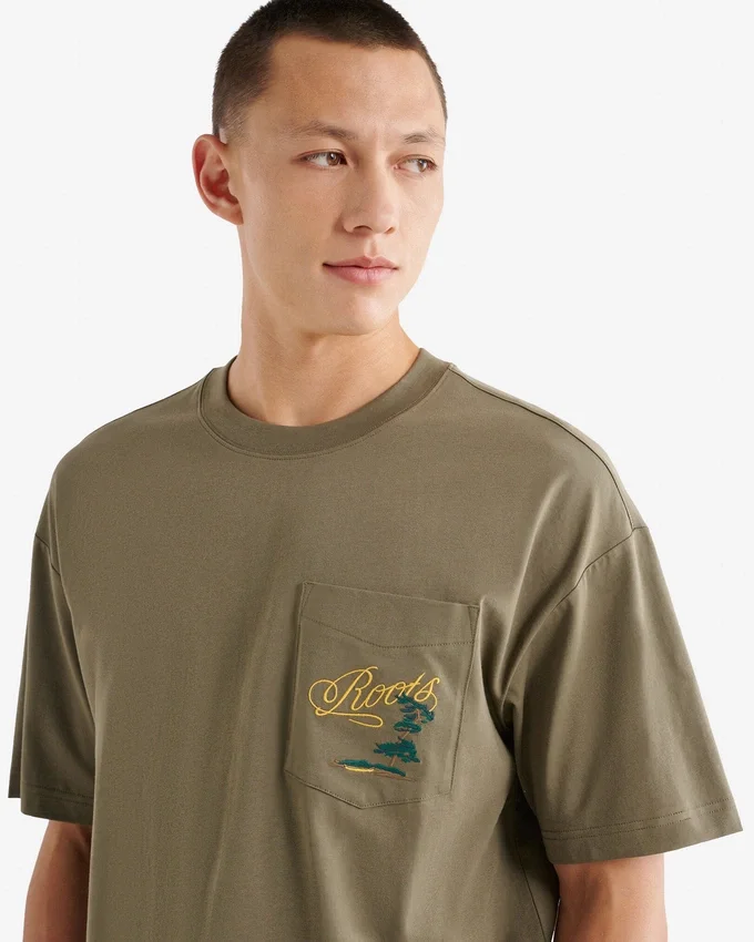 Mens Pocket Trail Relaxed T- Shirt Mens Pocket Trail Relaxed T- Shirt