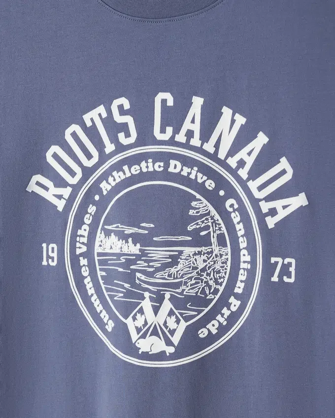 Mens Roots Lakeview T-Shirt Mens Roots Lakeview T-Shirt