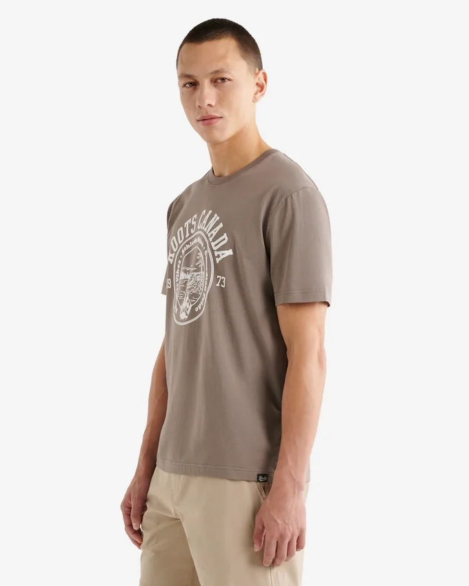 Mens Roots Lakeview T-Shirt Mens Roots Lakeview T-Shirt