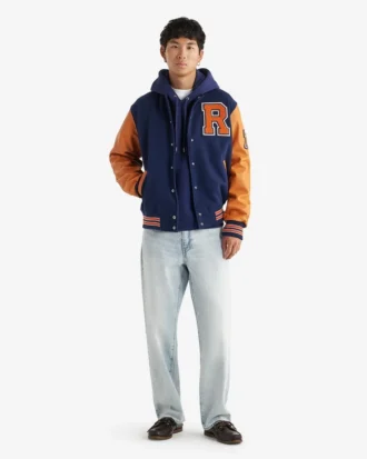 Mens Vintage Varsity Jacket