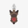 Moose Charm Keychain
