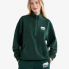 Organic Cooper Relaxed Quarter Zip Stein Organic Cooper Relaxed Quarter Zip Stein