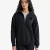 Organic Cooper Relaxed Quarter Zip Stein Organic Cooper Relaxed Quarter Zip Stein