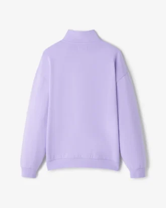 Organic Cooper Relaxed Quarter Zip Stein