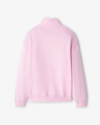 Organic Cooper Relaxed Quarter Zip Stein