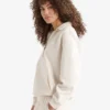 Organic Cooper Relaxed Quarter Zip Stein Organic Cooper Relaxed Quarter Zip Stein