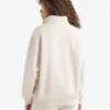 Organic Cooper Relaxed Quarter Zip Stein Organic Cooper Relaxed Quarter Zip Stein