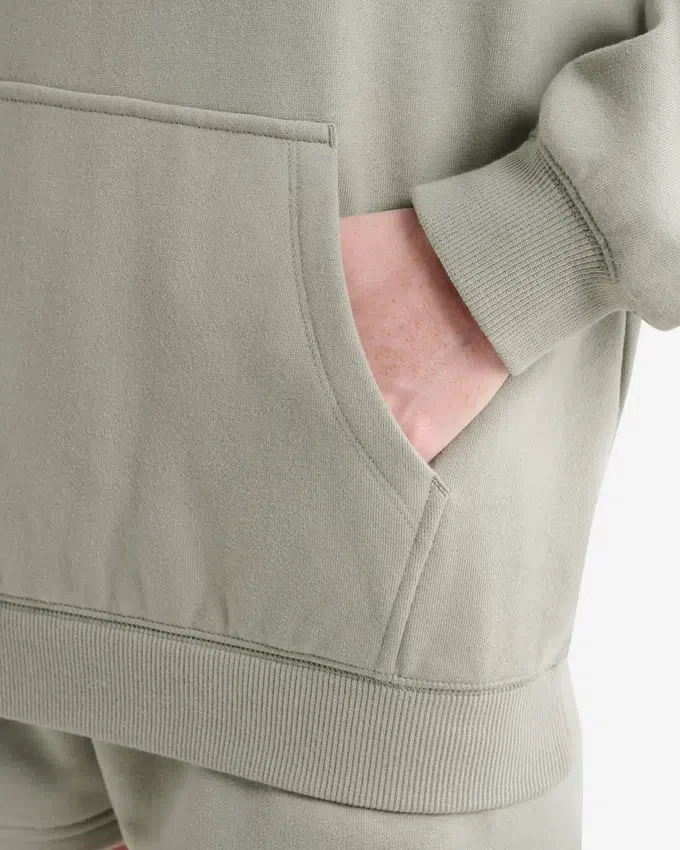 Organic Cooper Relaxed Quarter Zip Stein Organic Cooper Relaxed Quarter Zip Stein