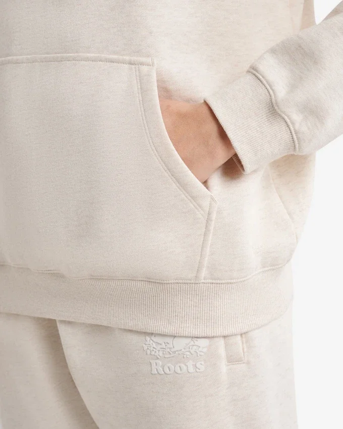 Organic Cooper Relaxed Quarter Zip Stein Organic Cooper Relaxed Quarter Zip Stein