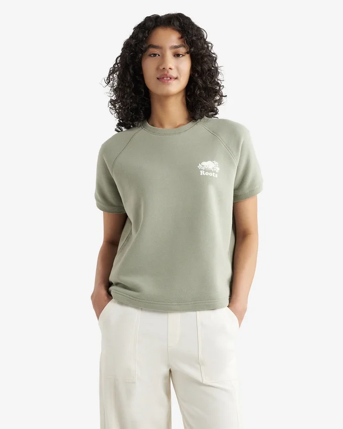 Organic Cooper Short Sleeve Terry Top Organic Cooper Short Sleeve Terry Top