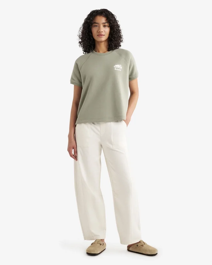 Organic Cooper Short Sleeve Terry Top Organic Cooper Short Sleeve Terry Top