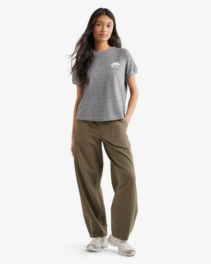 Organic Cooper Short Sleeve Terry Top Organic Cooper Short Sleeve Terry Top