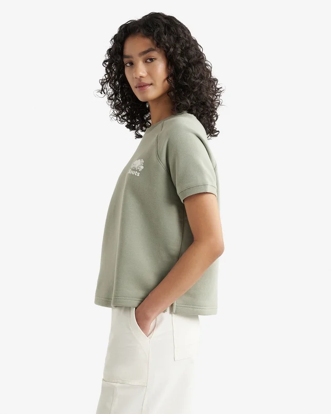 Organic Cooper Short Sleeve Terry Top Organic Cooper Short Sleeve Terry Top