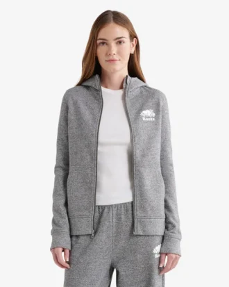 Organic Cooper Slim Full Zip Hoodie