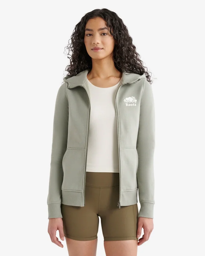 Organic Cooper Slim Full Zip Hoodie Organic Cooper Slim Full Zip Hoodie