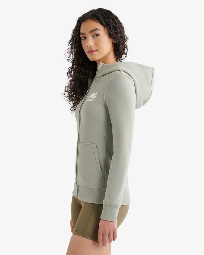 Organic Cooper Slim Full Zip Hoodie Organic Cooper Slim Full Zip Hoodie