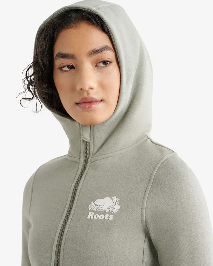 Organic Cooper Slim Full Zip Hoodie Organic Cooper Slim Full Zip Hoodie