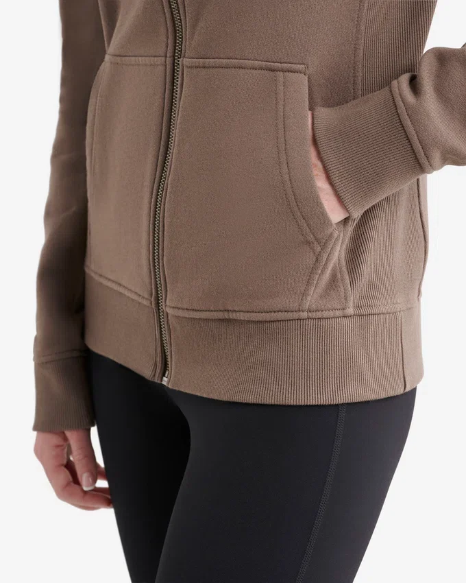 Organic Cooper Slim Full Zip Hoodie Organic Cooper Slim Full Zip Hoodie