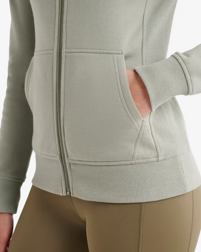 Organic Cooper Slim Full Zip Hoodie Organic Cooper Slim Full Zip Hoodie